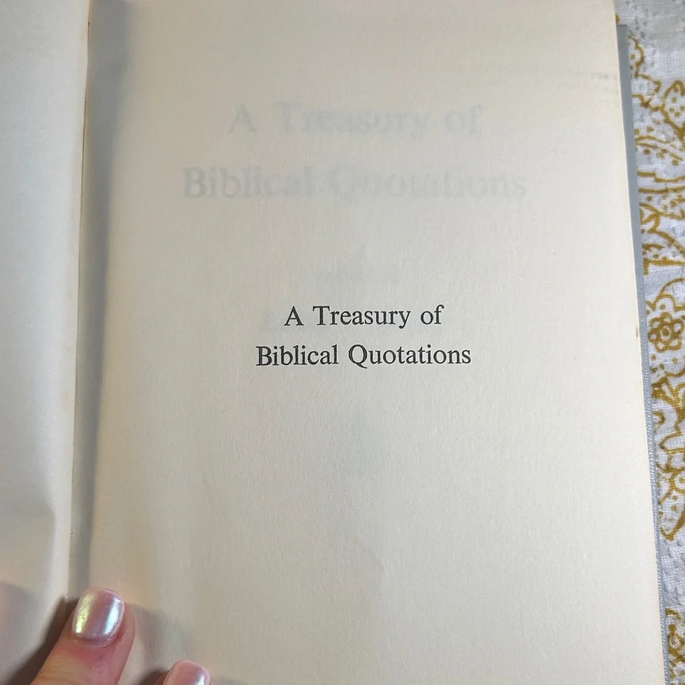 White Hardcover Book with Red Text - Picture 4 of 5